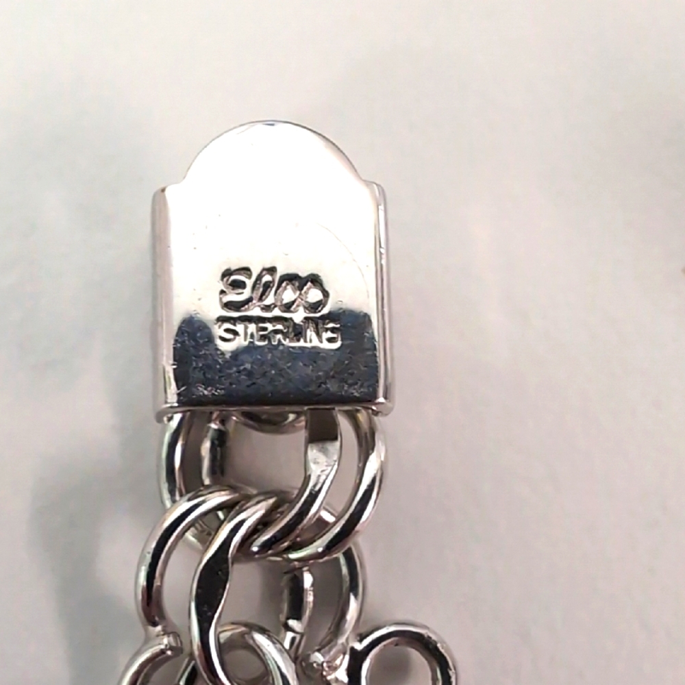 Vintage Elco Charm Bracelet With Charms - Picture 2 of 8